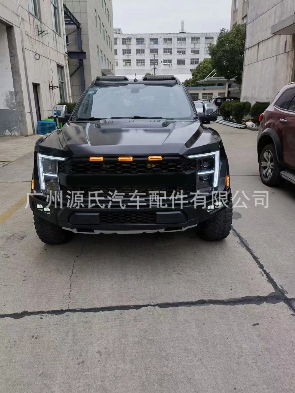 Modified Body Kit Suitable for 2012-2021 Ranger to Convert to 2022 F150 Raptor