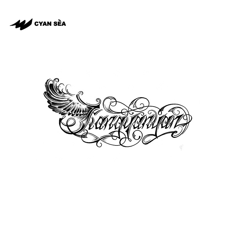 Herbal Tattoo Stickers Semi-Permanent American Chicano Floral Font Wings Flower Arm Waterproof Long-Lasting Realistic Tattoo Herbal Tattoo Stickers Semi-Permanent American Chicano Floral Font Wings Flower Arm Waterproof Long-Lasting Realistic Tattoo