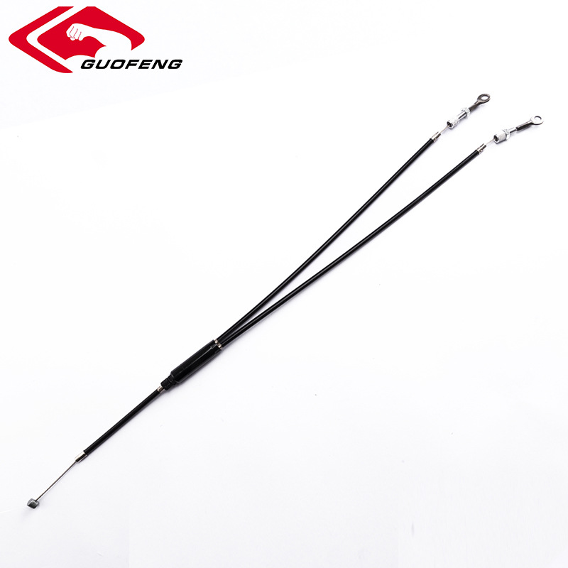 Línea de control de motocicleta de vehículo eléctrico Línea de tracción de control de bicicleta Línea de freno de dos partes