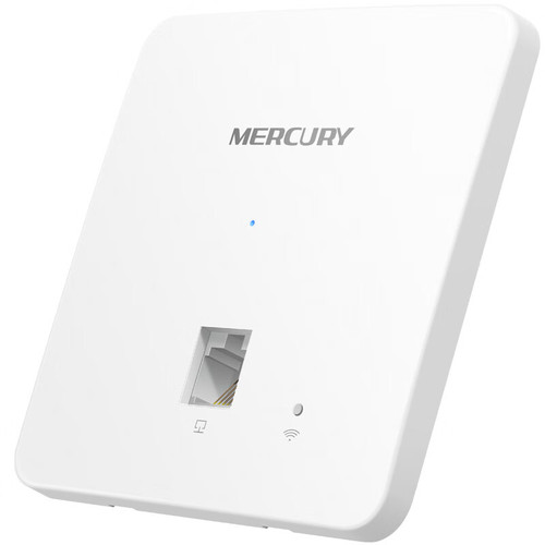 MERCURY Waterstar MIAP1200GP Gigabit Port POE Enterprise Hotel Dual-Band Wireless AP 86 Panel Mount