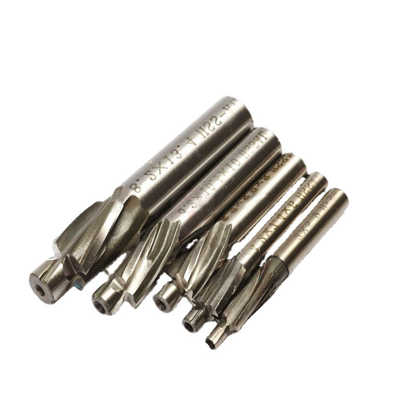 ✅Фреза с хвостовиком High-speed steel с потайным отверстием, фреза для зенкования, зенковальное отверстие, фреза плоского дна, пазовый резец, головка для извлечения, фреза из белой стали с потайной головкой