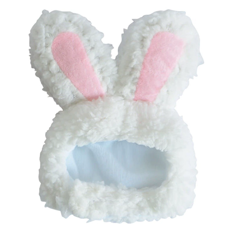 Милый кошачий головной убор Рождественская шапка на день рождения Головной убор для домашних животных Кошка Шляпа Головной убор с кроличьими ушками Забавная забавная шапка трансформации