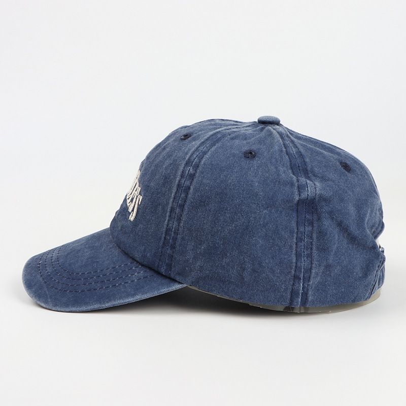 Unisex Gender Embroidery Design Unisex Fashion Letter Embroidery Curved Eaves Baseball Cap