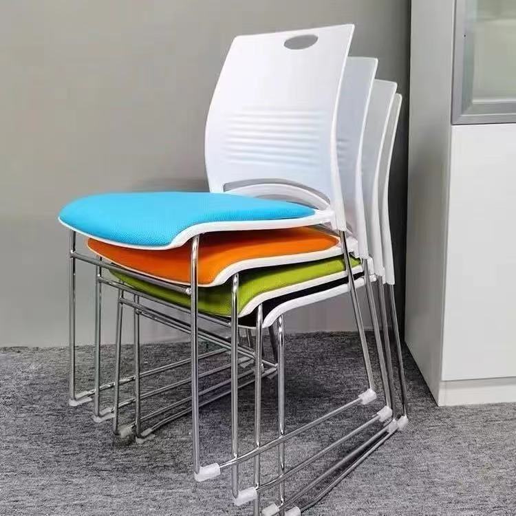 Office Chairs Can Be Stacked for Storage, Conference Chairs, Training Chairs, Comfortable Chairs for Long Sitting, Computer Chairs, Simple Backrest Chairs, Waiting Chairs
