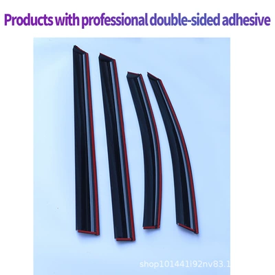 X9 Window visors, Rain shield