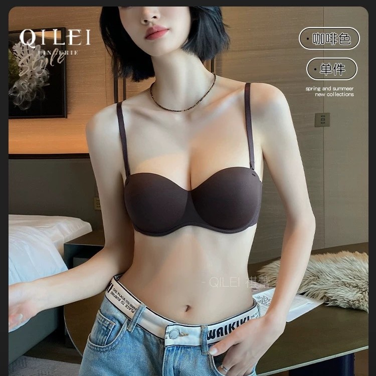 Venta directa de fábrica comercio electrónico transfronterizo Sudeste de Asia Vietnam Tailandia damas sin costuras sujetador de recogida lateral cómodo