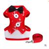 Factory direct selling dog traction rope Teddy vest evening dress bowl chest back clothes pet supplies wholesale