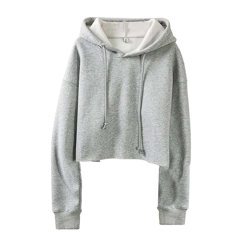 【Liquidación】Sudadera Deportiva para Mujer, Estilo Europeo y Americano, con Capucha y Forro Polar para Otoño/Invierno, Venta en Amazon Internacional image 12