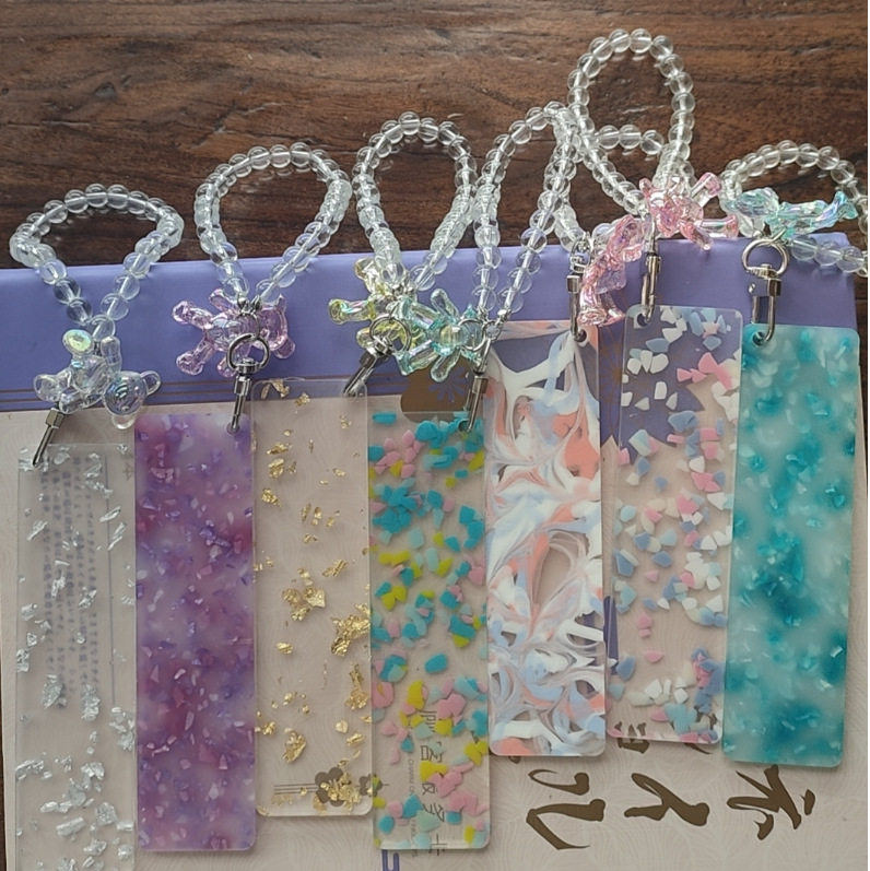 古箏琵琶指甲收納板小熊吊飾可愛古箏指甲纏繞卡琵琶指甲收納批發