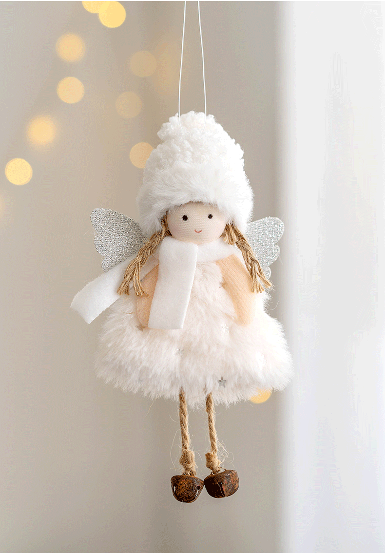 Christmas Sweet Doll Cloth Party Hanging Ornaments 1 Piece display picture 5