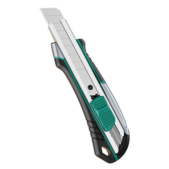Cuchillo de arte verde forestal pesado todo acero grosor cuchillo de papel pintado herramienta de corte industrial cuchillo de corte manual image 5