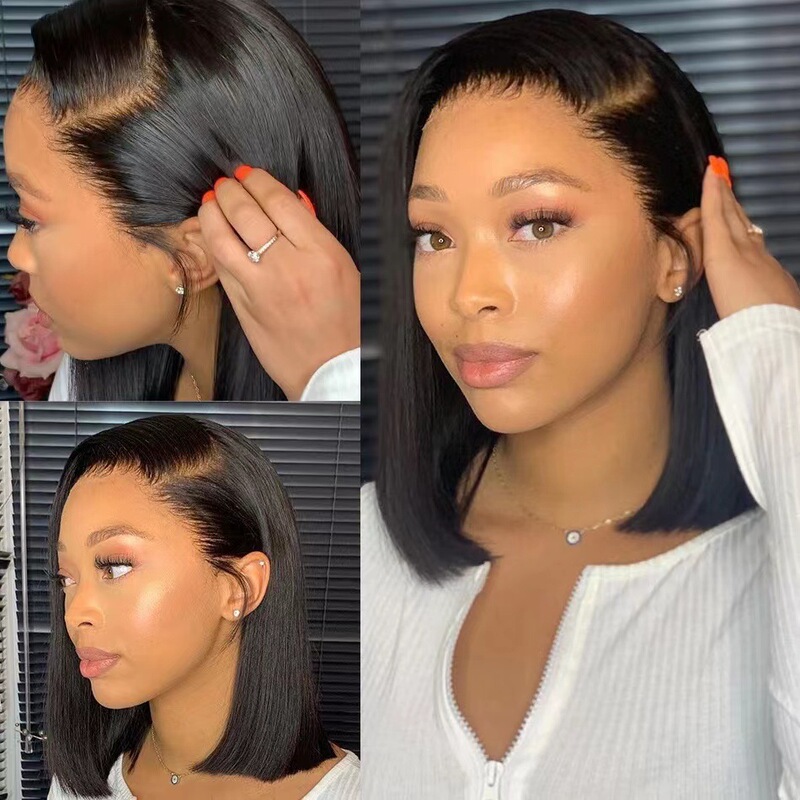 Lace Front Wigs Vietnam Bone Straight Bob Human Hair Wigs Bob Short Hair Lace Front Wigs Vietnam Bone Straight Bob Human Hair Wigs Bob Short Hair
