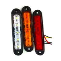 Трансграничный 5LED боковой свет грузовика выделяет широкий свет боковой свет грузовика Ebay SRK-051