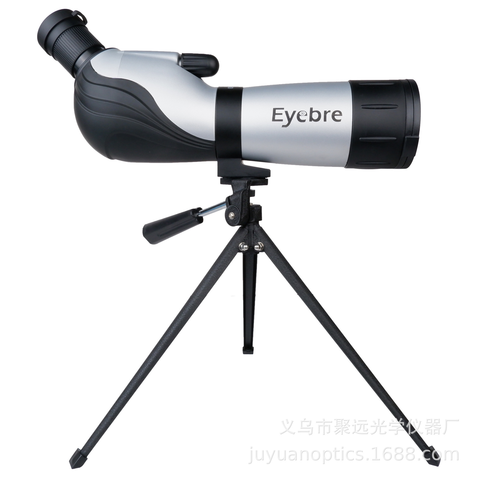 艾博睿105 20-60X60观靶镜变倍单筒望远镜配三脚架户外观鸟镜批发