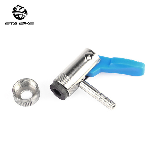 Tube valve stem inflation chuck, pure copper clip-type air nozzle, pneumatic pump conversion adapter 6mm/8mm