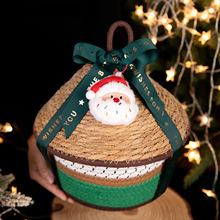 圣诞节礼盒包装盒平安夜苹果高级礼物盒围巾创意礼品盒线编盒空盒