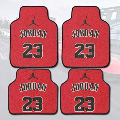 Car Wire Ring Floor Mats, Universal Cuttable Cartoon Cute Car Anti-Dirty Protective Mats, Car Universal Anti-Slip Gaskets (Universal Foot Pad) - car-universal-floor-mats-red-aj-complete-car-interior-trim-kit-4-piece-set