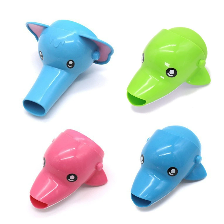 (В наличии) Детские средства для мытья рук с мультяшными животными Детский удлинитель смесителя для воздуховодов Wash