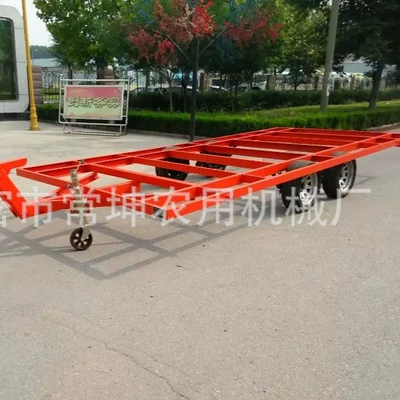Ağır yük qoşquları Wooden House Trailer Towable Mobile