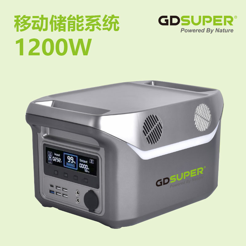 Lámpara de suministro de energía de emergencia portátil multifuncional integrada para sistema de generación de energía solar de almacenamiento de energía móvil al aire libre