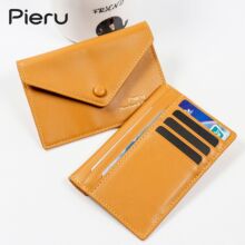 PIERU跨境热款创意信封式卡片包时尚简约质感多卡位证件收纳卡套