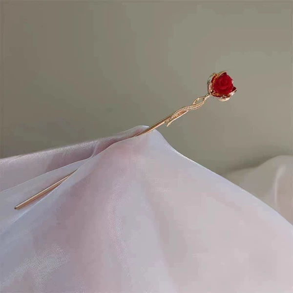 F0324 Hidden Heart Hairpin Hairpin