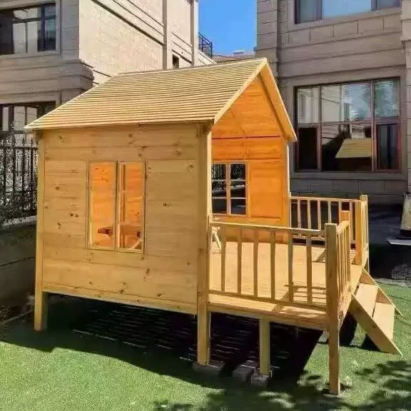 Уличный передвижной сборный дом на дереве B&B, антикоррозийный деревянный двор, павильон, садовый деревянный дом, детский игровой домик