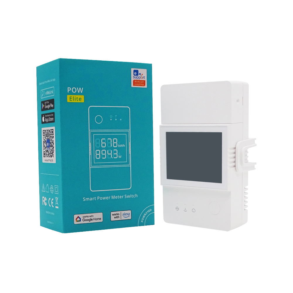 POWR316D 电量检测改装件16A 带功率监视器WIFi开关 THR316D 16a