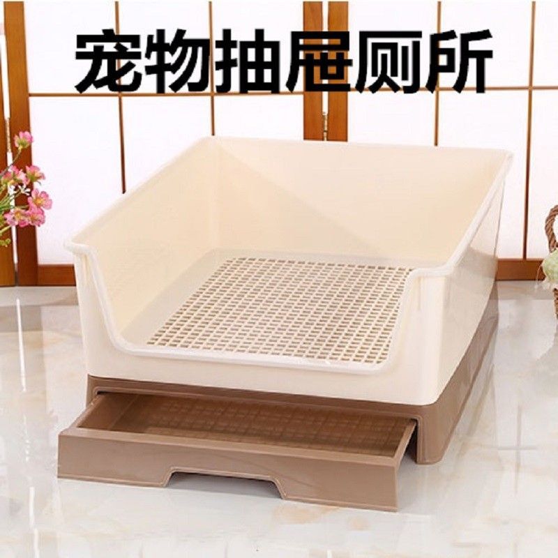宠物狗厕所狗厕所次所托盘防踩屎防溅抽屉式训练拉屎神器除臭大号