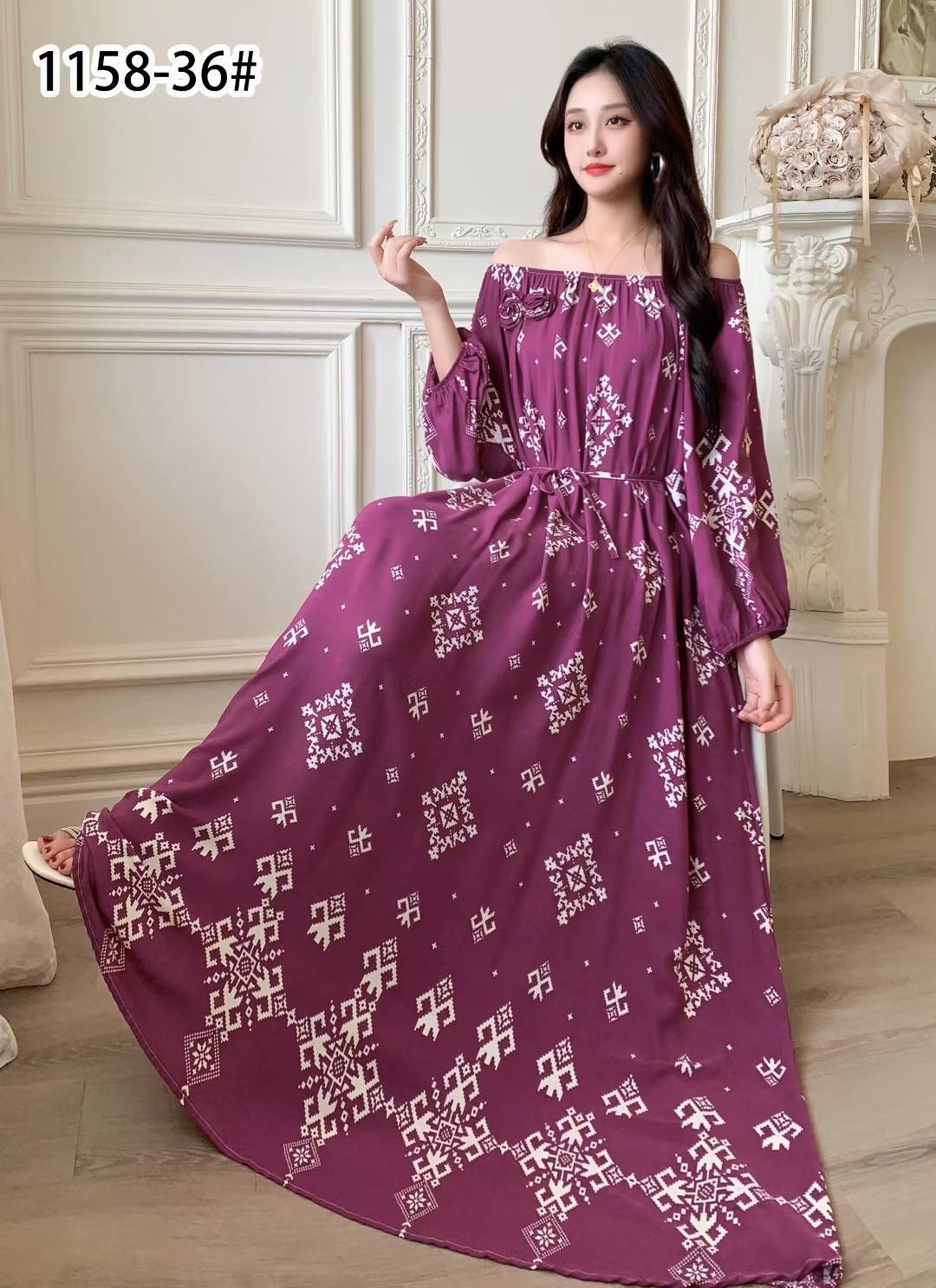 Ropa de mujer de talla grande transfronteriza europea y americana, vestido informal de algodón largo hasta la rodilla, holgado y cómodo, para verano, ropa de maternidad.