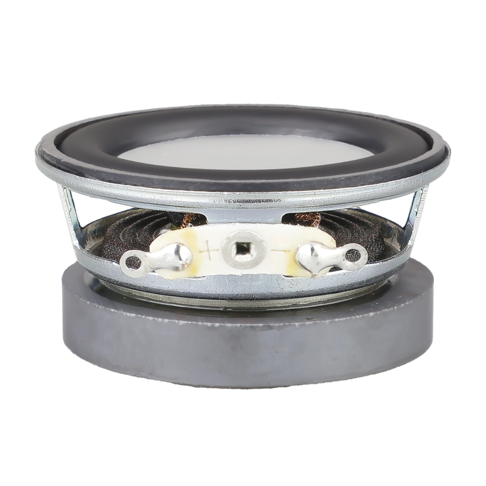 Altavoz de frecuencia completa de 40 mm1.5 pulgadas 4 ohmios 3 vatios lado de PU calidad de sonido multimedia de alta definición altavoz magnético externo