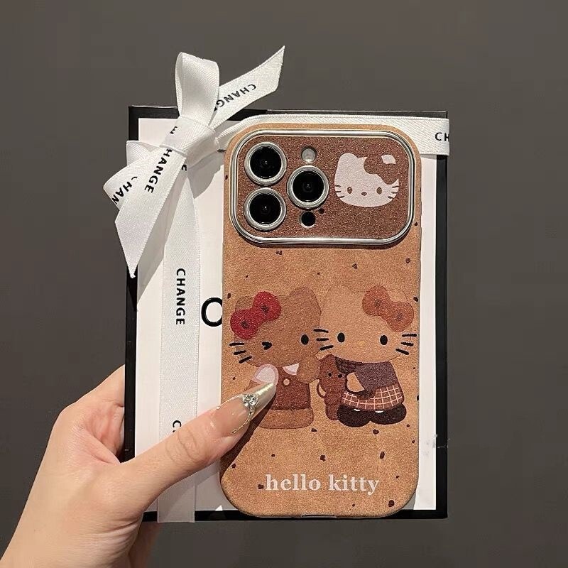 Katie Sisters Fur Case for Apple 16Pro iphone15 Protective Case 14/13 Soft Case Drop-Resistant