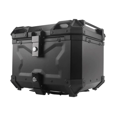 Vehicle Luggage Trunk for Motorcycle — Motorcycle trunk - 45l-embossed-all-black-series