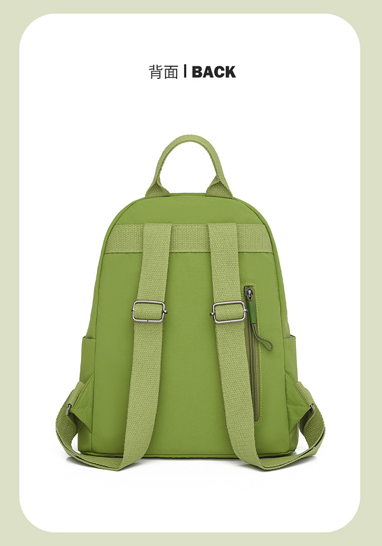 Large-capacity student backpack 2025 Popular new style Japanese and Korean trendy macaron color travel and leisure backpack undefined