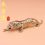 桌面实心古铜老虎镇纸