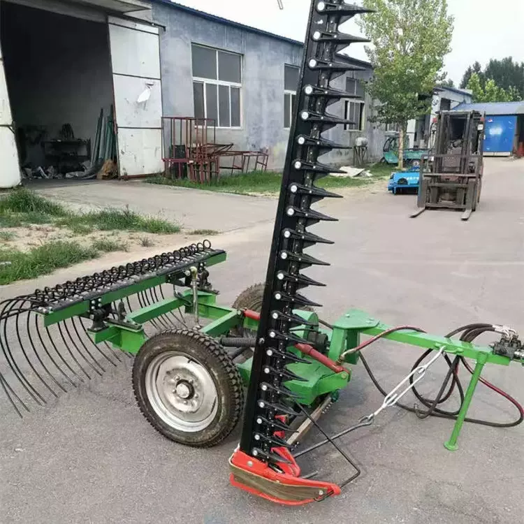 农用往复式杂草割草机 多用途往复苜蓿割草机 悬挂式牧草割搂一体