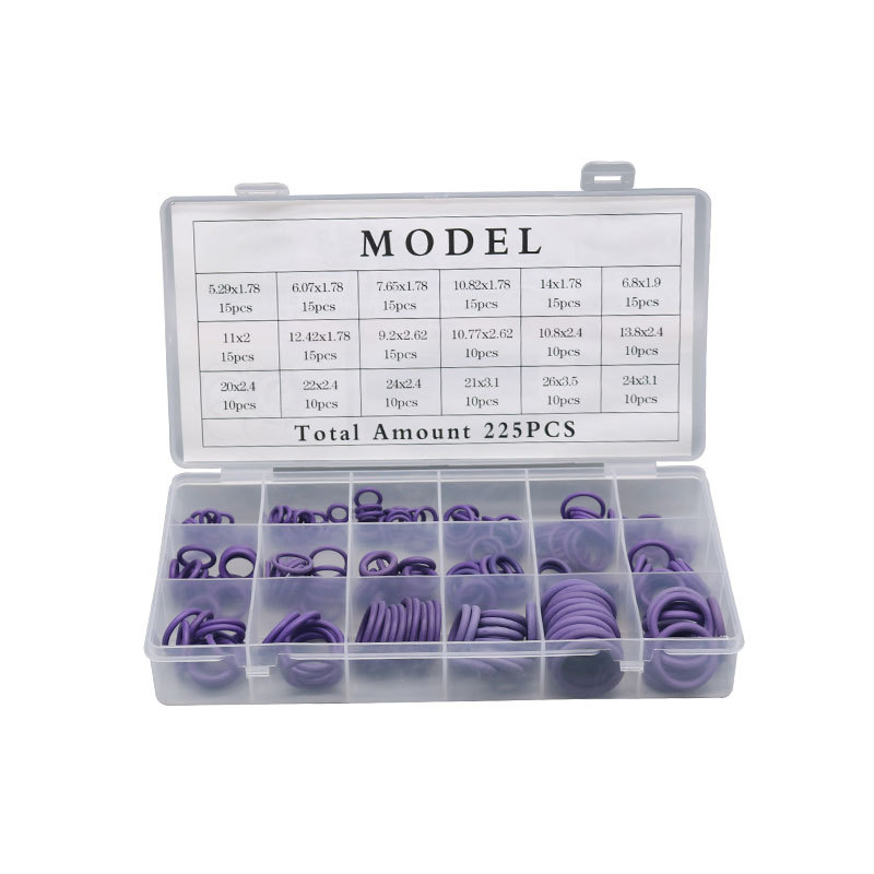 Accesorios del coche al por mayor universal sellado anillo de goma impermeable anillo de sello conjunto mixto caja al por mayor