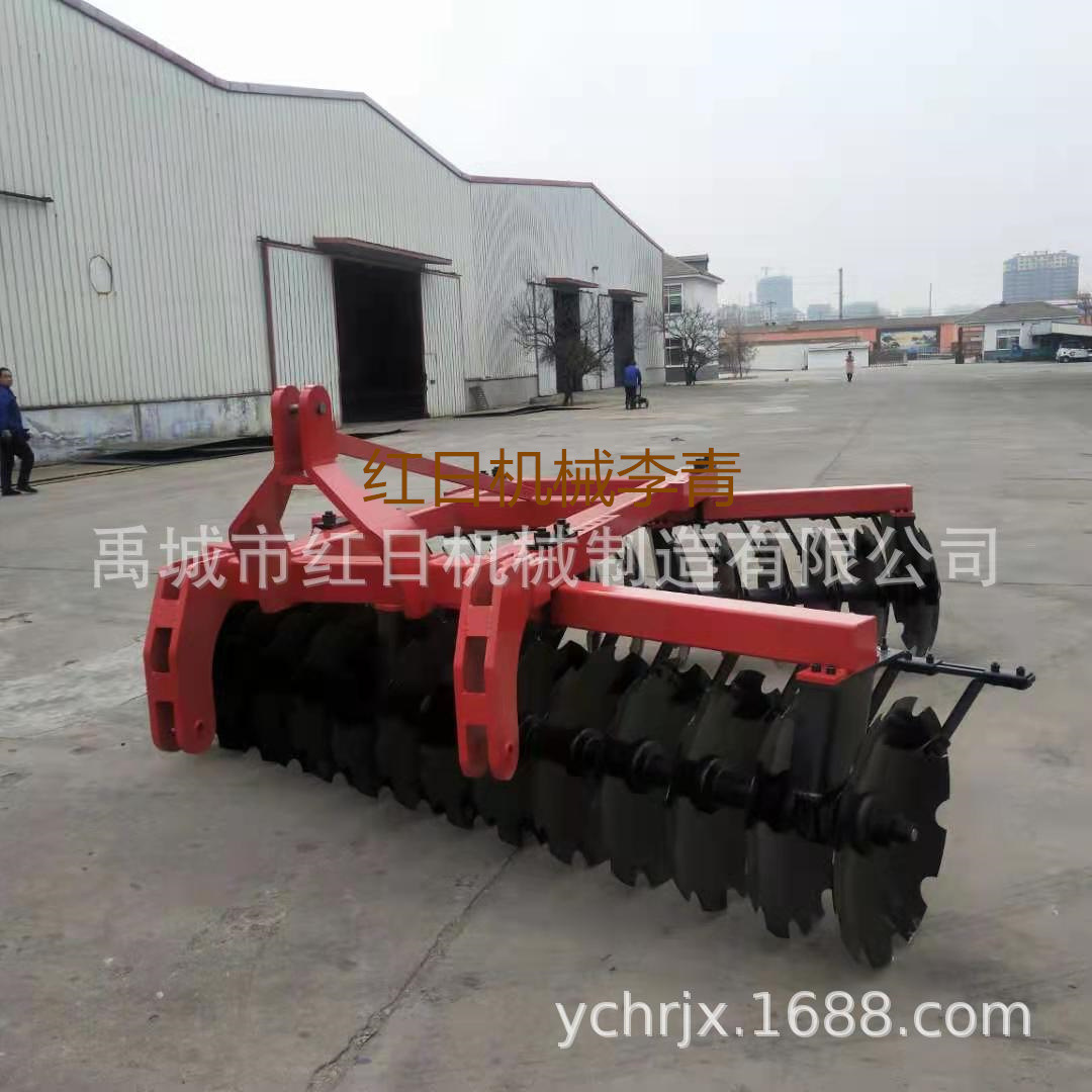 出口东南亚地区圆盘耙重耙      液压式轮胶圆盘耙缺口重耙