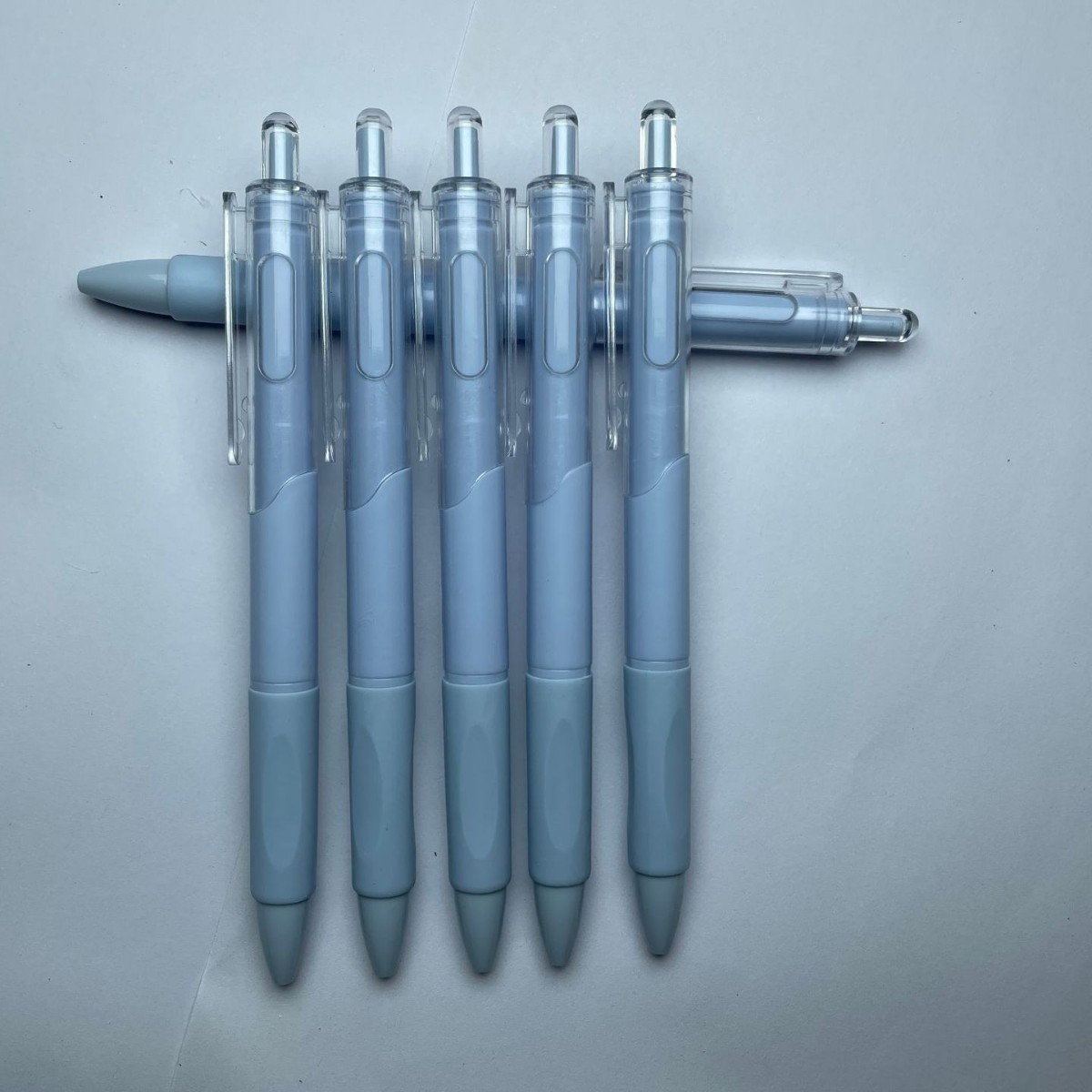 파란색