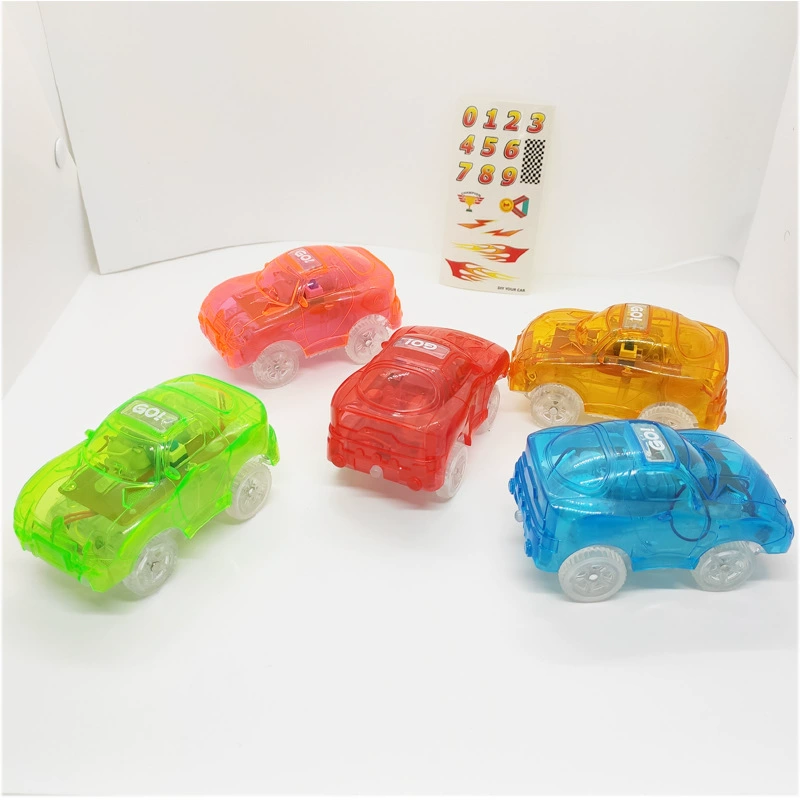 Lightweight electric transport railed, variable subway, toy car with accessories