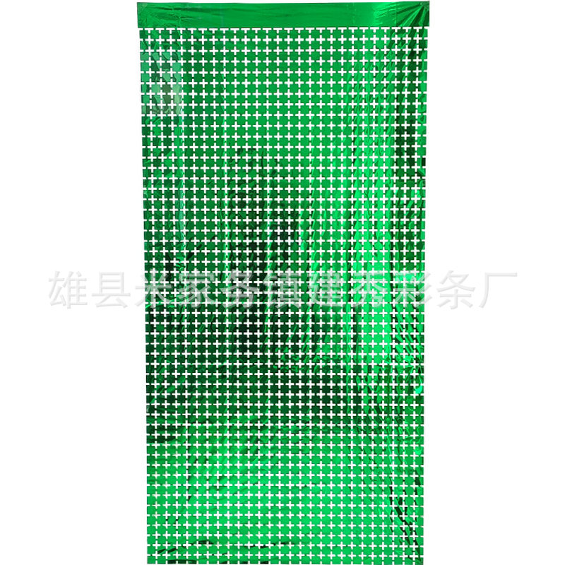 Cortina cuadrada pequeña, cortina de lluvia, decoración de fondo para cumpleaños, decoración de pared para fiestas, fondo para fotos de escenario, cortina cuadrada tridimensional