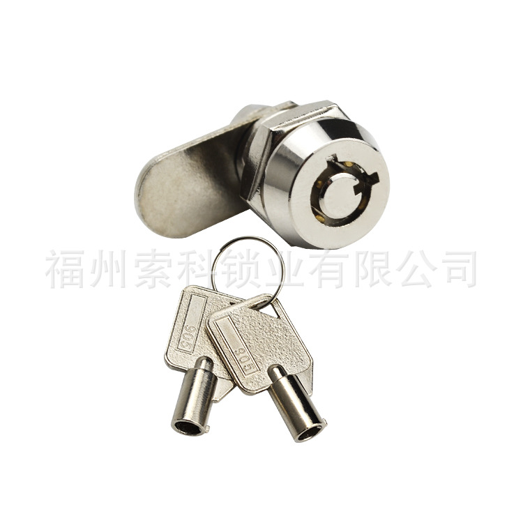 报箱锁更衣柜锁芯信转舌锁更衣柜锁柜门锁意见箱锁铁皮柜锁带钥匙