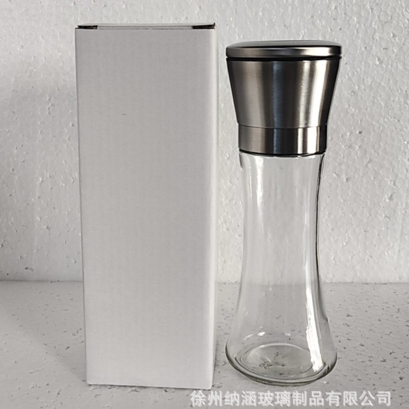 Versión alta de acero inoxidable con caja blanca.