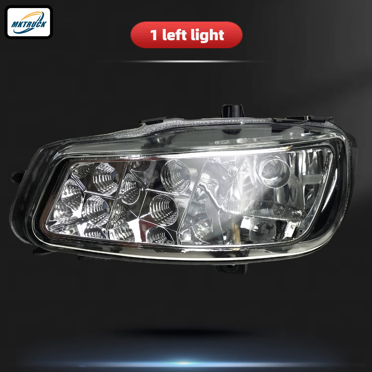 Aplicable a Mercedes-Benz AROCS lámpara de niebla delantera LED modelo 4143 / 4145 camión 9608202156 / 9608202256