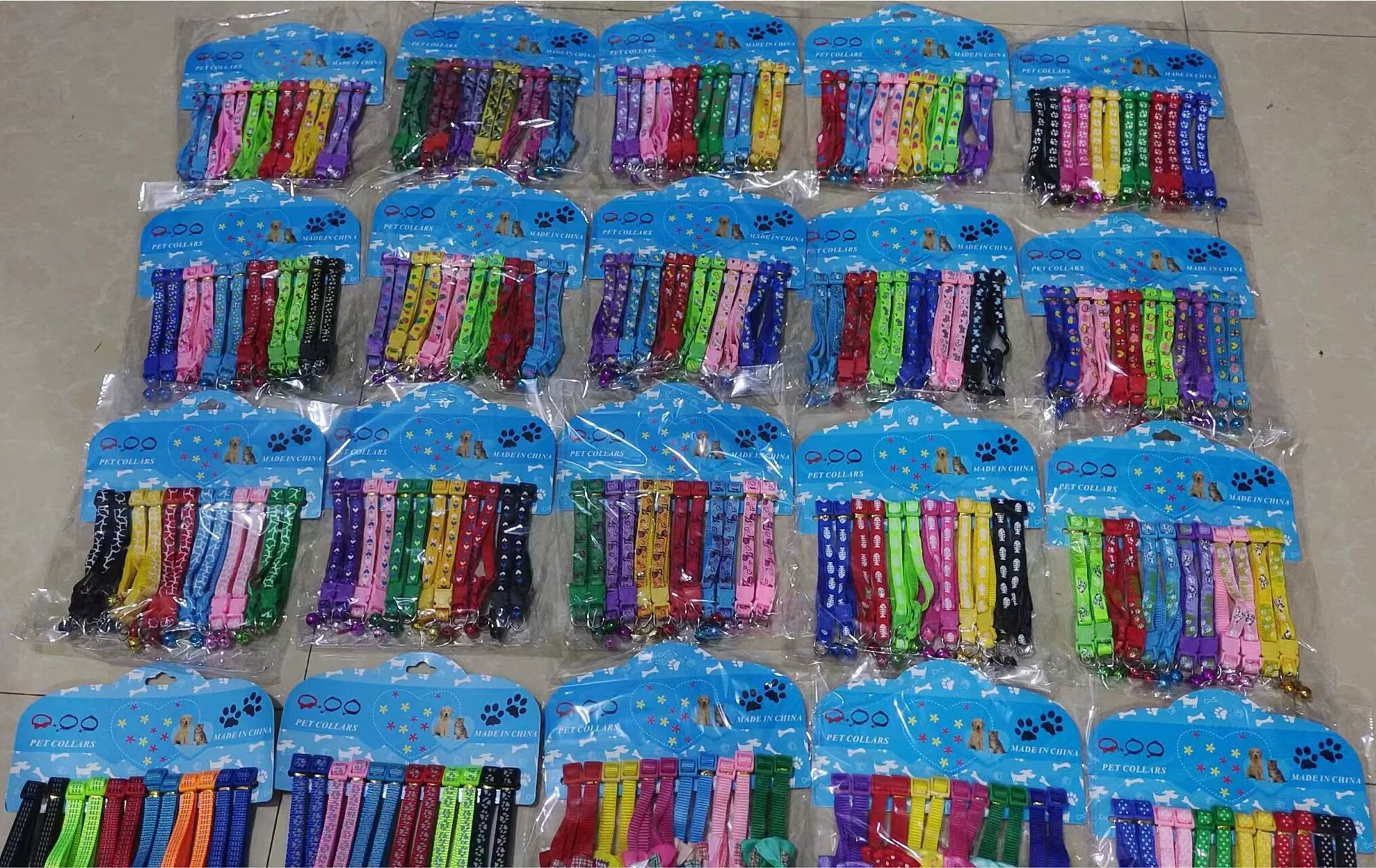 Pei Pei Bei 1.0 Домашняя собака ошейник кошачий ошейник 12 карт на складе