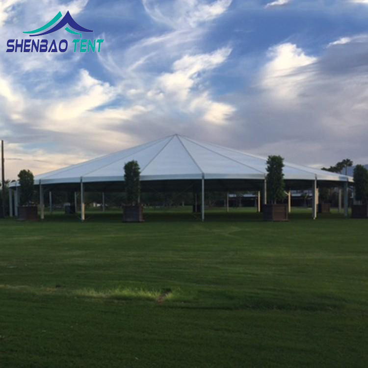 多边形铝合金帐篷 弧形顶欧式婚礼篷房 出口出售组合异形帐篷