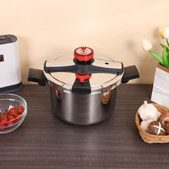 Denifee 304 stainless steel household multi-functional pressure cooker thickened explosion-proof pressure cooker gas induction cooker universal