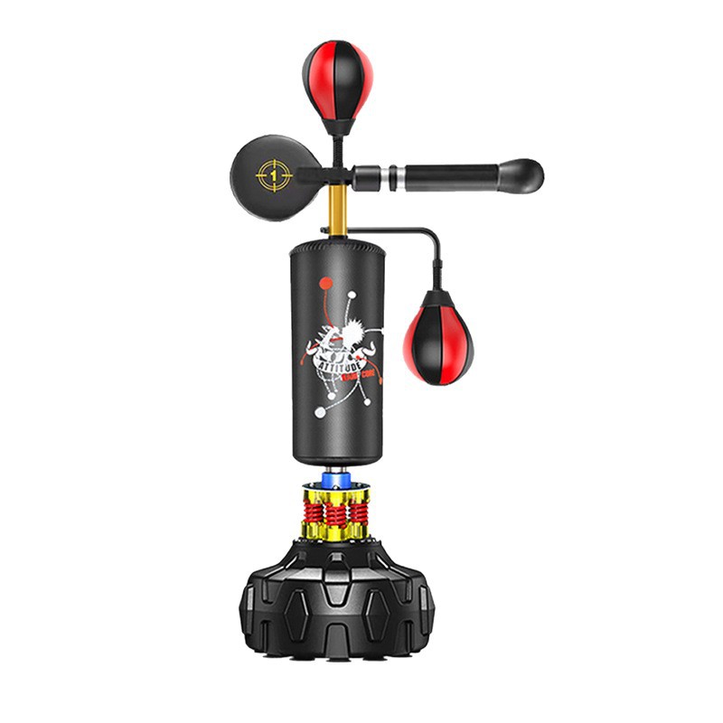 Boxing Reaction Target, Household Standing Punching Bag, Speed Ball, Universal Training Equipment for Children and Adults, Rotating Dodge Equipment