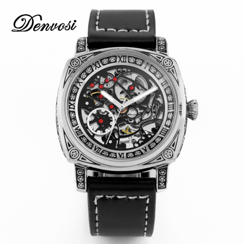 Danforth Kuaishou hot selling transparent bottom watch men's mechanical luminous men's hollow fashion watch