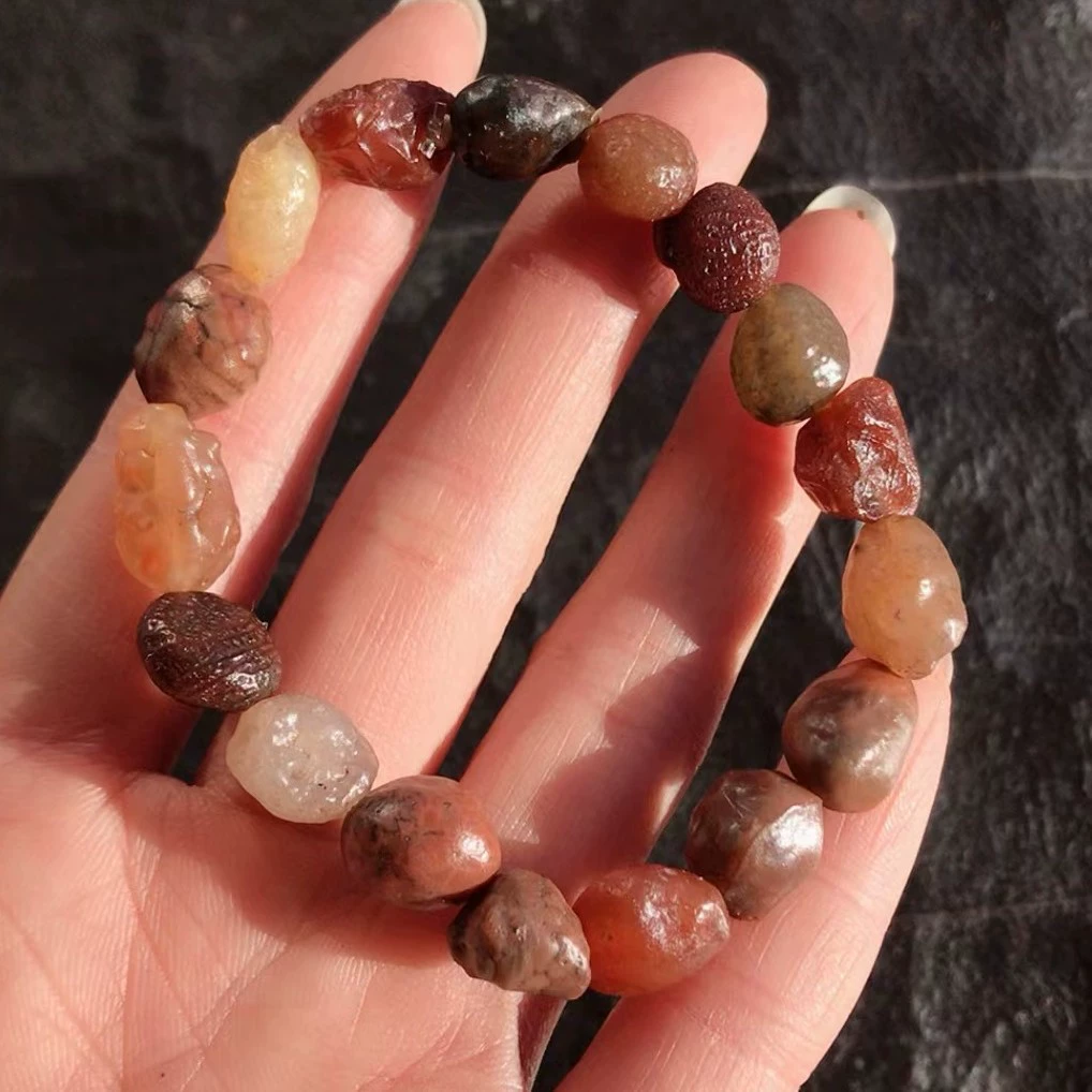 Производитель оптовая продажа натуральный Alxa Gobi оригинальный камень агат